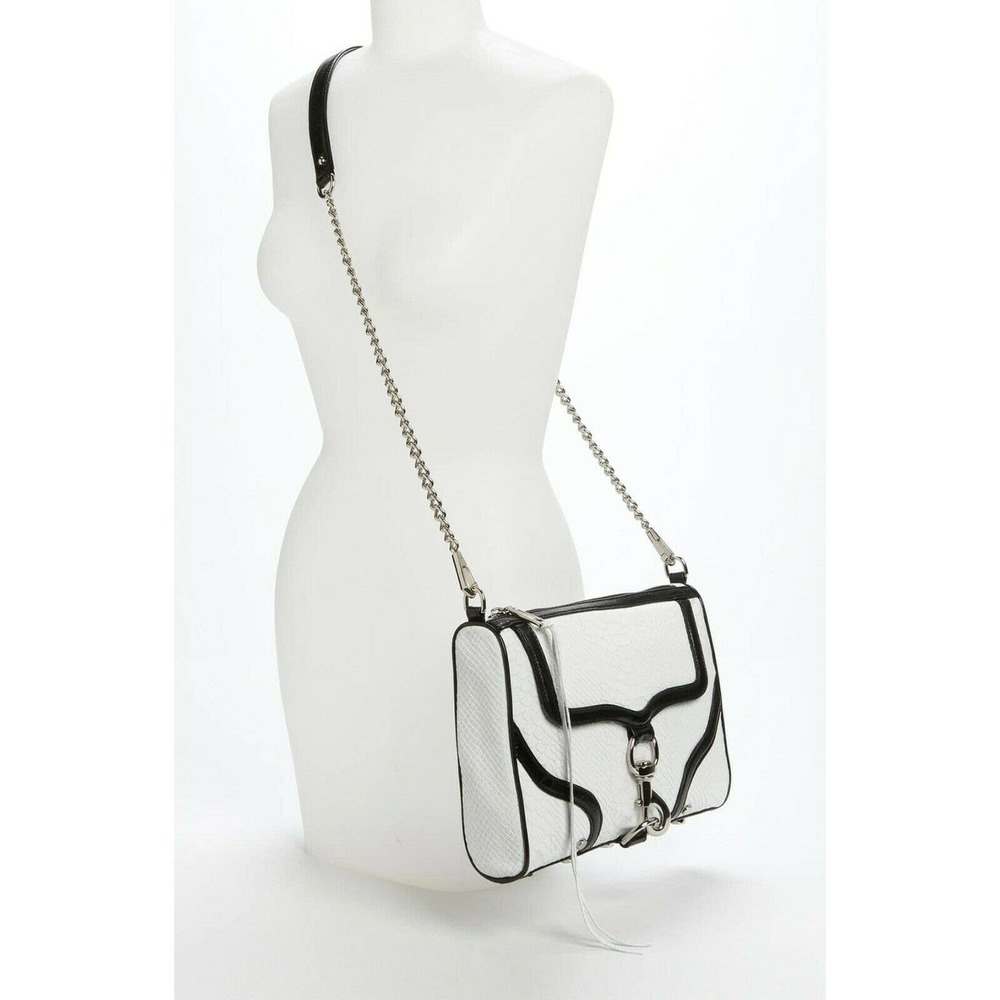 Rare Rebecca Minkoff Mac Black & White Crossbody